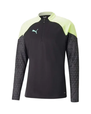 Bluza barbati  Individualcup Training 14 Zip Top, Negru
