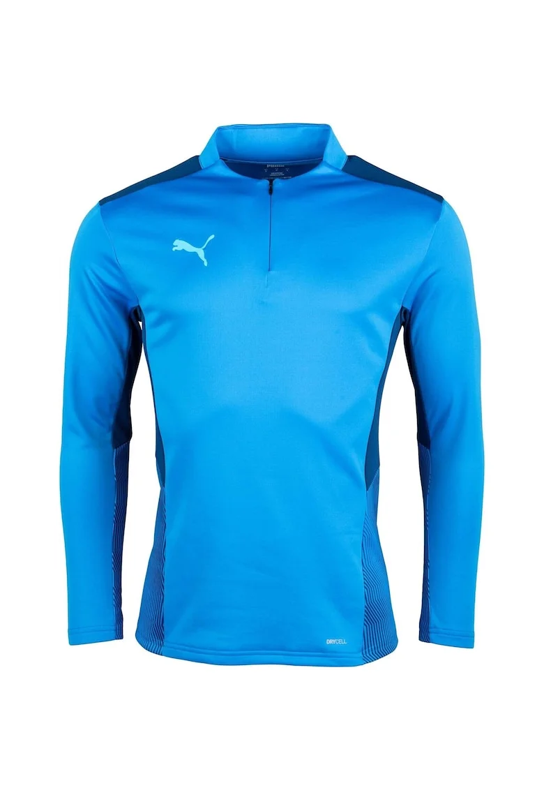 Bluza barbati  Teamcup 14 Zip Top, Albastru
