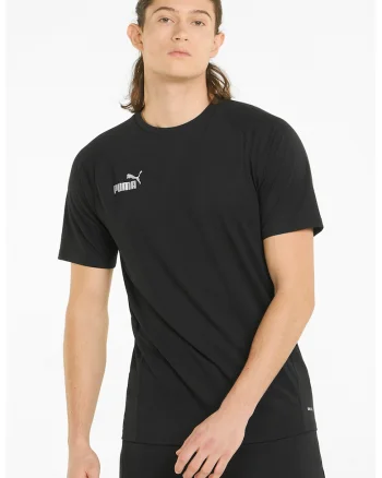 Tricou cu maneci raglan pentru fotbal Team Final, Negru/Gri cenusiu