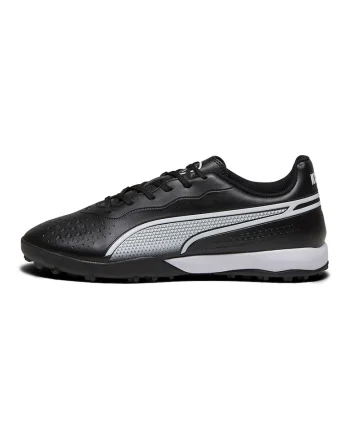 Pantofi pentru fotbal King Match TT, Alb/Negru