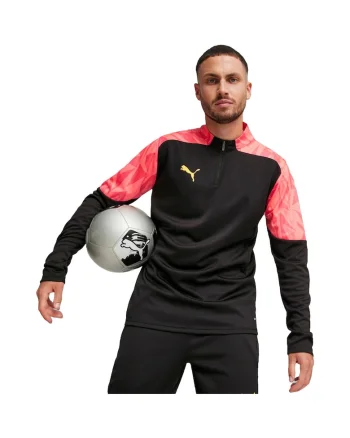Bluza barbati  Individualfinal Ff. 14 Zip-top, Negru