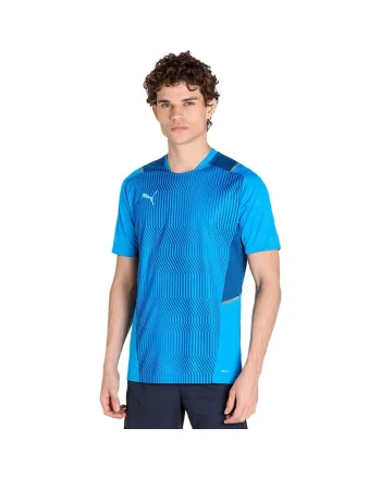 Tricou barbati  Teamcup Training Jersey, Albastru
