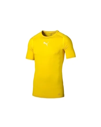 Tricou barbati  Liga Baselayer Tee Ss, Galben
