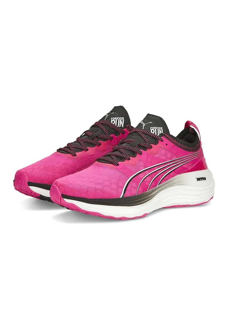 Pantofi pentru alergare Forever Run NITRO, Alb/Negru/Fucsia