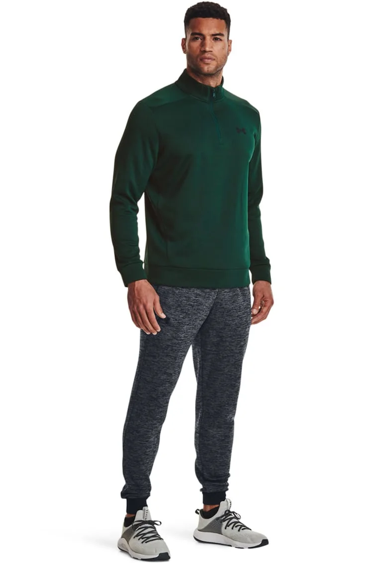 Pantaloni lejeri din fleece pentru antrenament Armour, Gri inchis melange