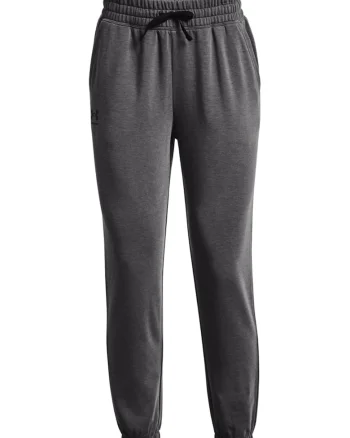 Pantaloni cu buzunare laterale pentru fitness Rival Terry, Gri