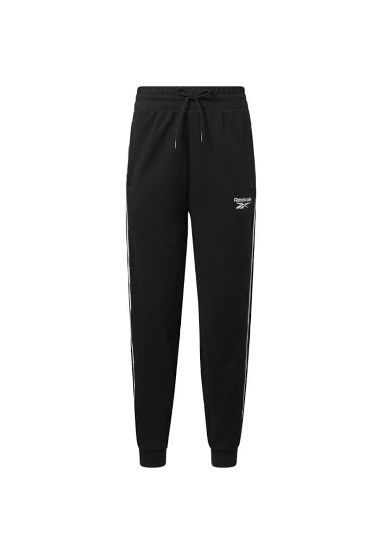 Pantaloni sport cu snur, pentru antrenament, Negru