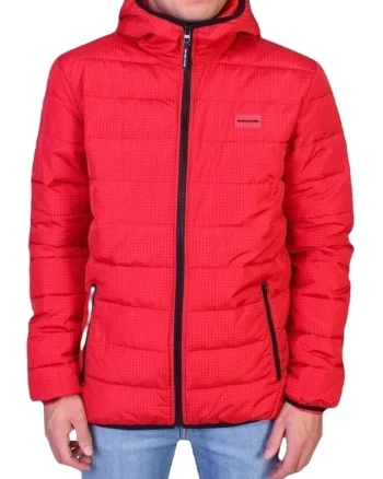 Geaca  Turner Puffer Hooded, Rosu