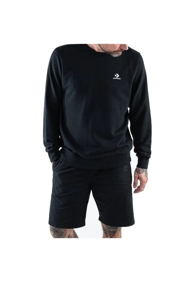 Bluza  Emb Crew Ft, Auriu/Negru