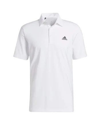 Tricou barbati  Polo Shirt Ultimate 365 Solid, Alb