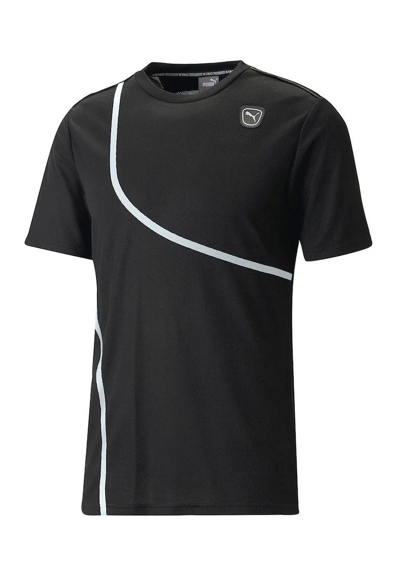 Tricou pentru fotbal King, Negru