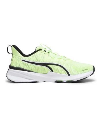 Pantofi pentru fitness PWRFrame, Alb/Negru/Verde lime
