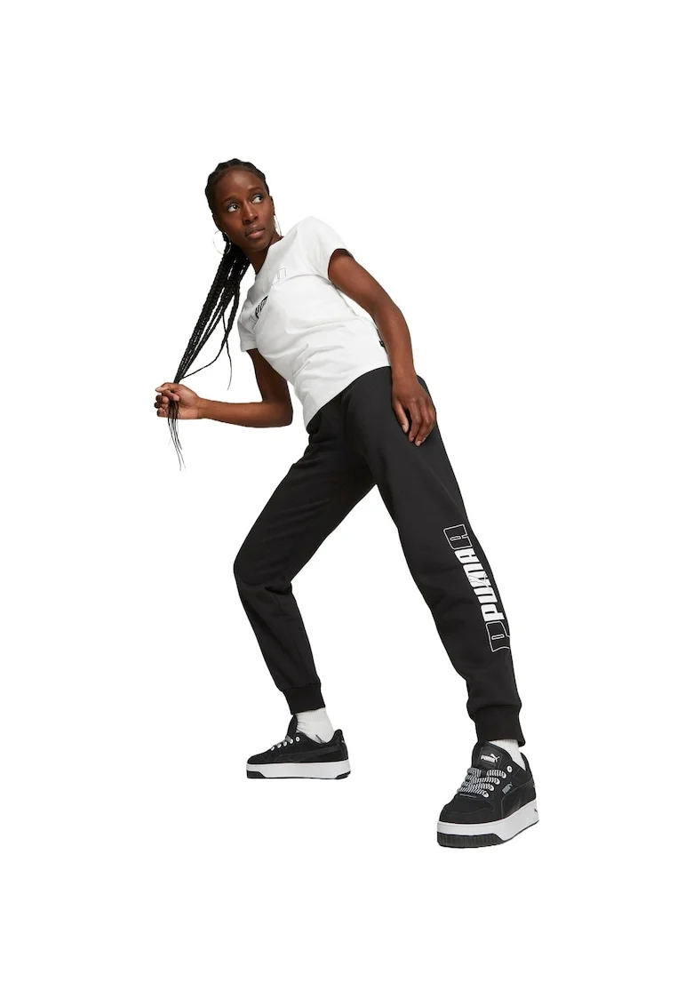 Pantaloni femei  Logo Printed Elastic Waist Active Joggers