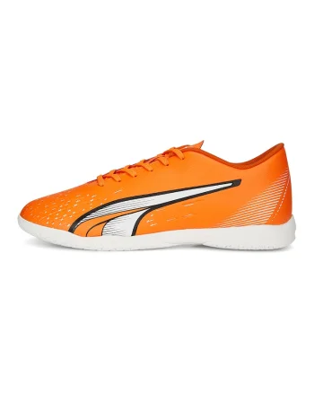 Pantofi pentru fotbal Ultra Play IT, Alb/Negru/Portocaliu mandarina