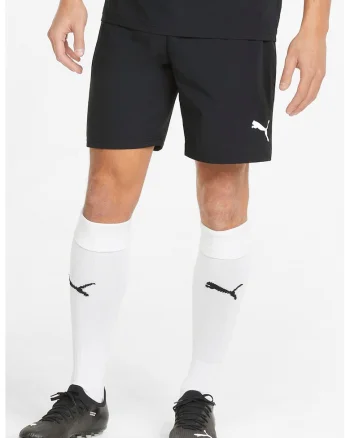 Pantaloni scurti regular fit pentru fotbal Team Final, Negru