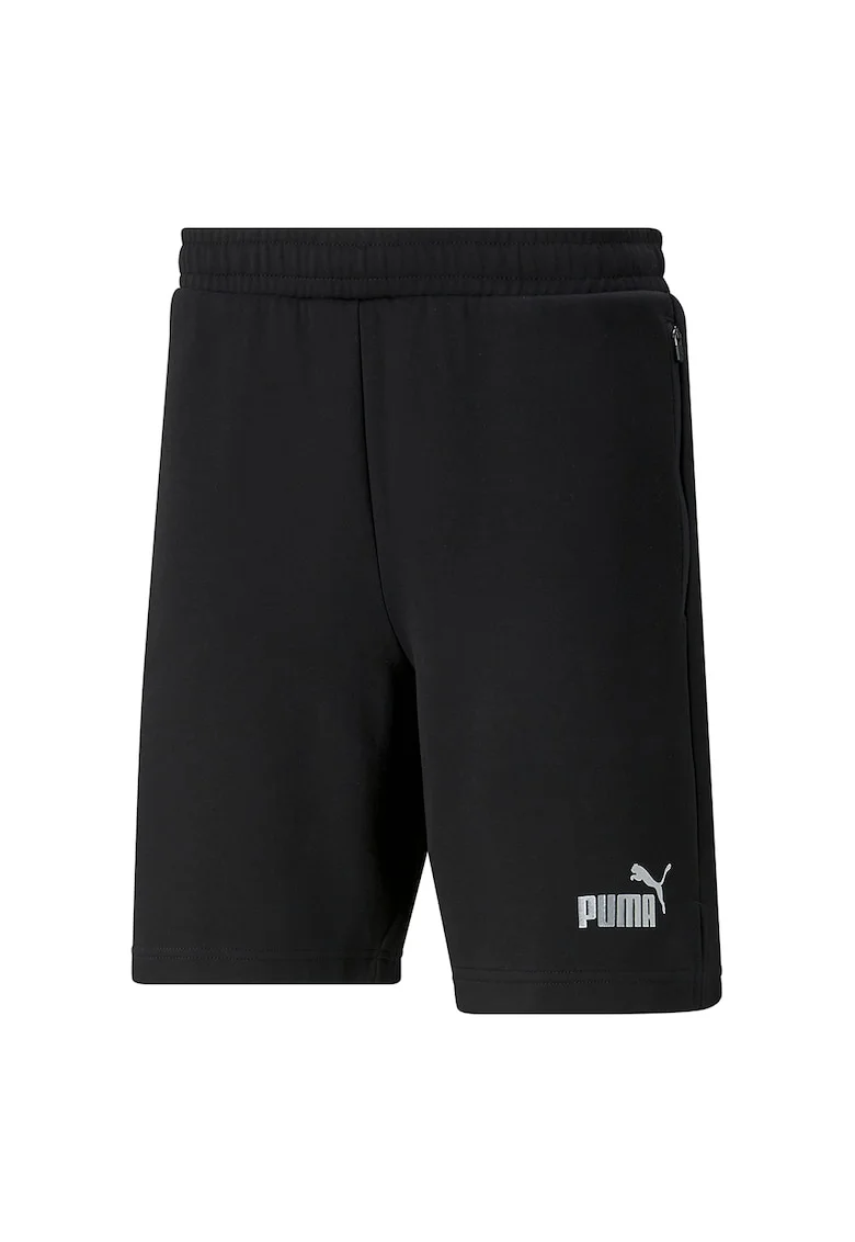 Pantaloni scurti pentru fotbal Team Final, Negru/Gri cenusiu