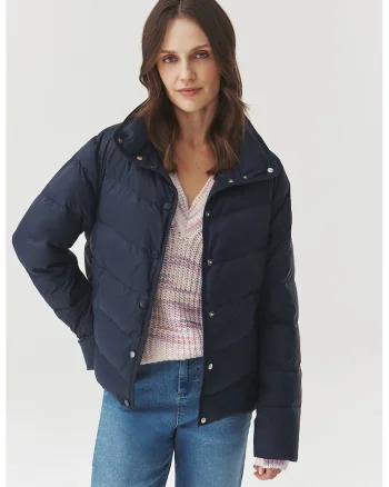 Geaca cu puf, Bleumarin
