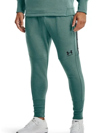 Pantaloni cu detaliu logo pentru fotbal Accelerate Off-Pitch, Verde persan