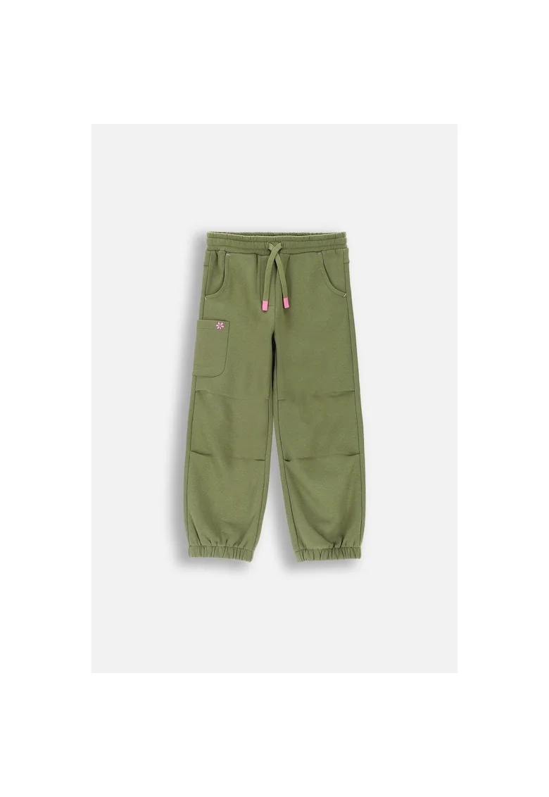 Pantaloni cu talie ajustabila si buzunar lateral