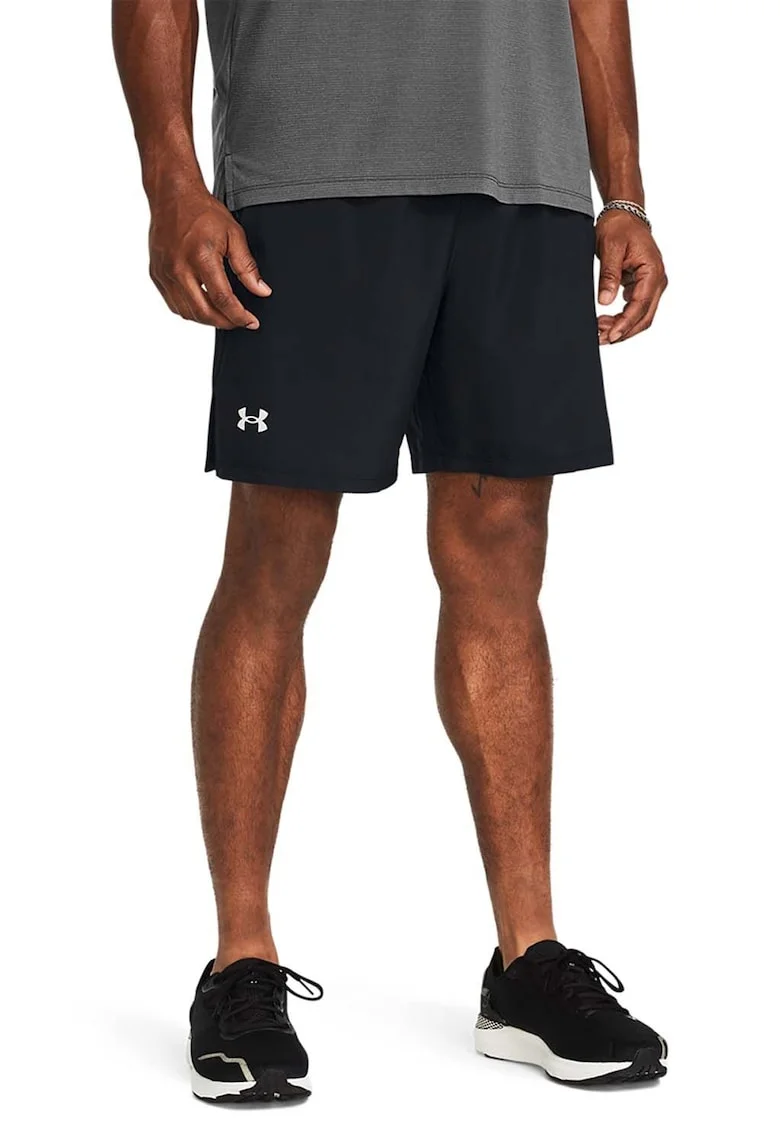 Pantaloni scurti pentru alergare Launch 7'', Negru