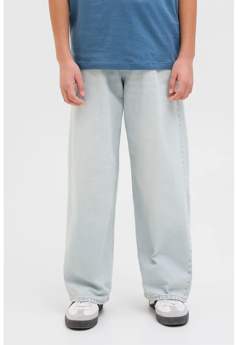 Blugi baggy Iron 205, Albastru glaciar