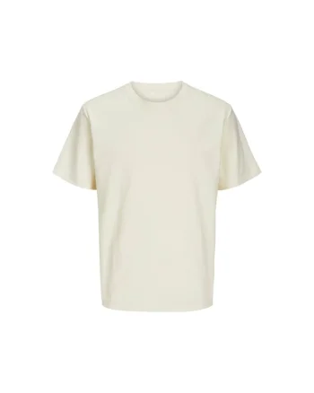 Tricou JACK &JONES Split Twill 40215, Galben deschis