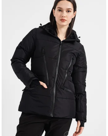 Geaca pentru ski si snowboarding Zizzy, Negru