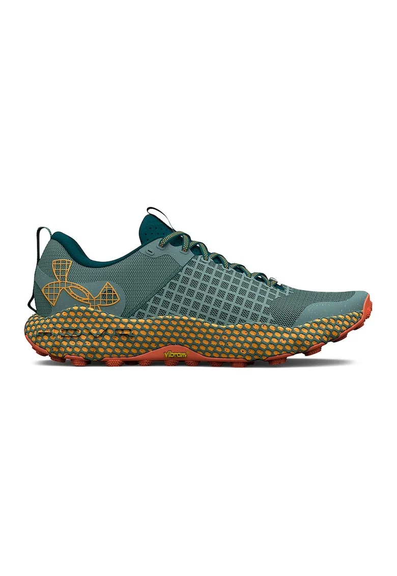 Pantofi HOVR™ DS Ridge unisex pentru alergare, Portocaliu mandarina/Verde aquamarin