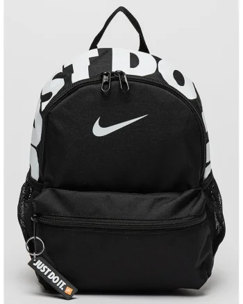 Rucsac cu imprimeu logo Brasilia - 11L, Alb/Negru