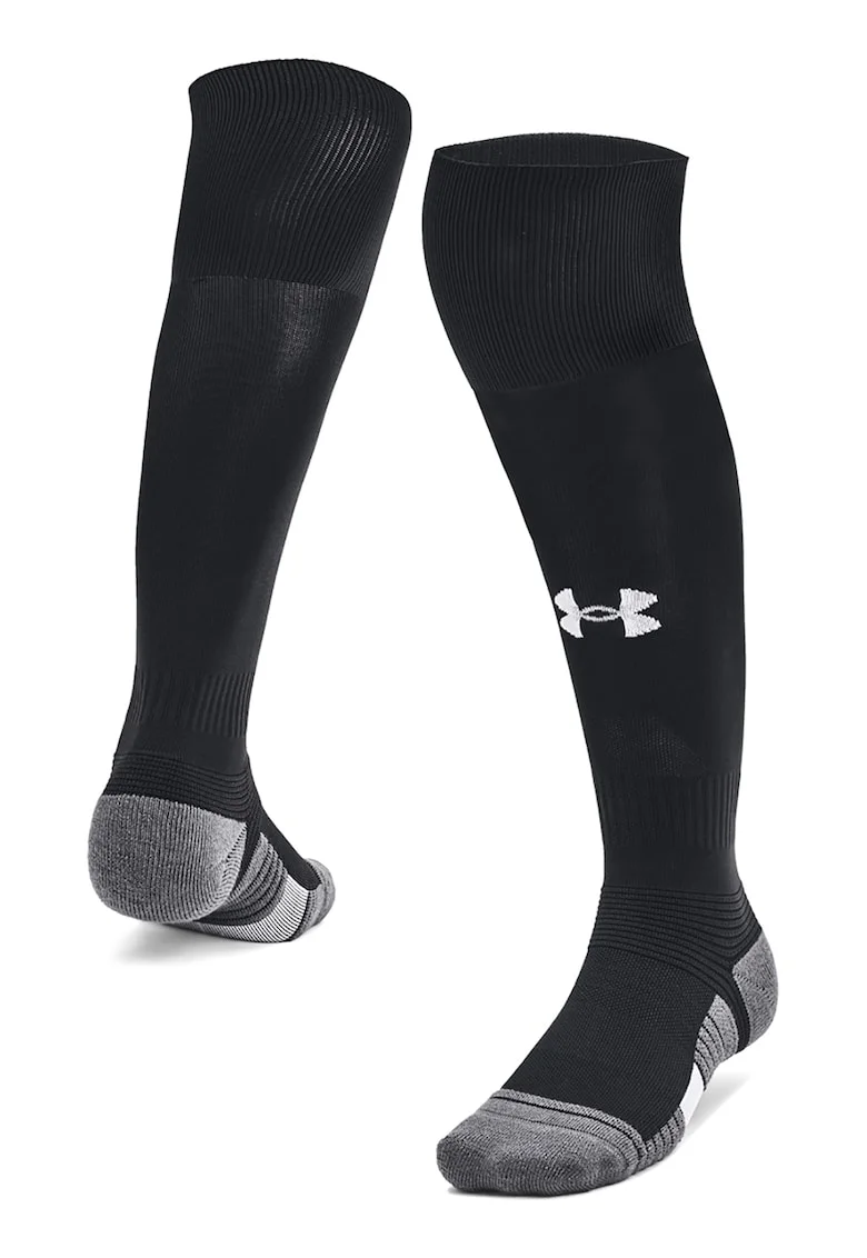 Sosete unisex cu logo pentru fotbal Accelerate, Negru