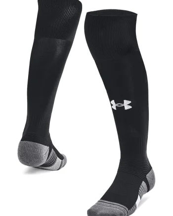 Sosete unisex cu logo pentru fotbal Accelerate, Negru