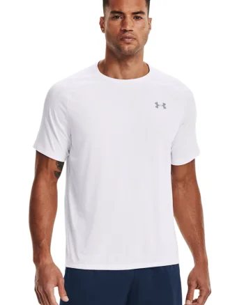 Tricou lejer pentru antrenament Tech™ 2.0, Alb/Gri