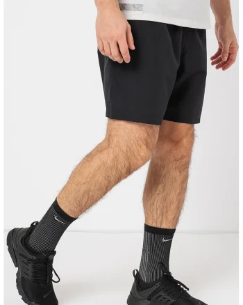 Pantaloni scurti cu tehnologie Dri-FIT pentru antrenament, Negru