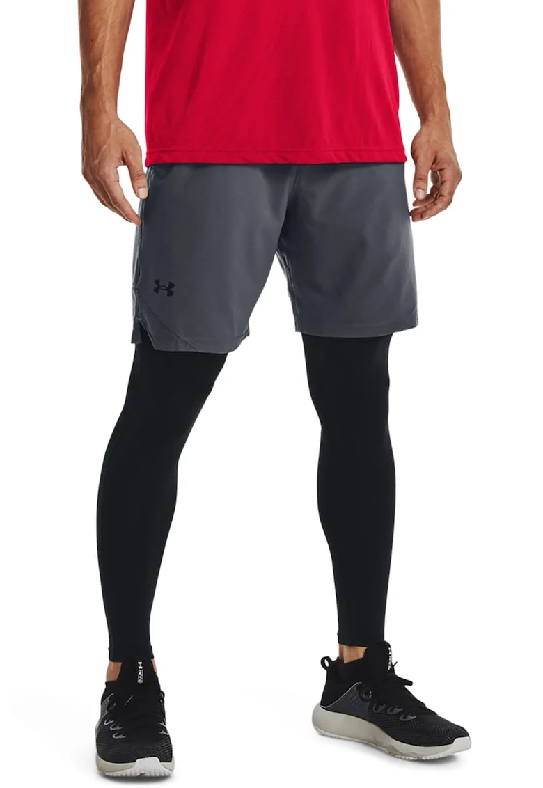 Pantaloni scurti cambrati , pentru fitness Vanish Woven, Negru/Gri