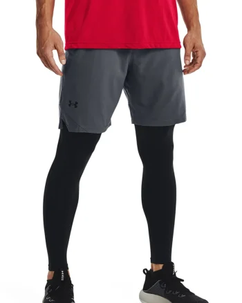 Pantaloni scurti cambrati , pentru fitness Vanish Woven, Negru/Gri