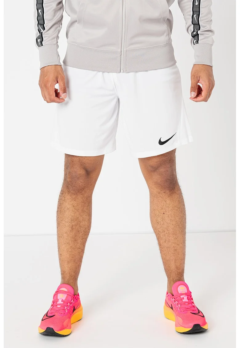 Pantaloni scurti cu tehnologie Dri-FIT pentru fotbal Park III, Alb optic