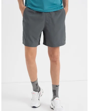 Pantaloni scurti cu tehnologie Dri-FIT pentru antrenament, Gri inchis