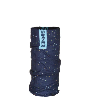 Bandana  Black Speckles, Albastru, marime universala