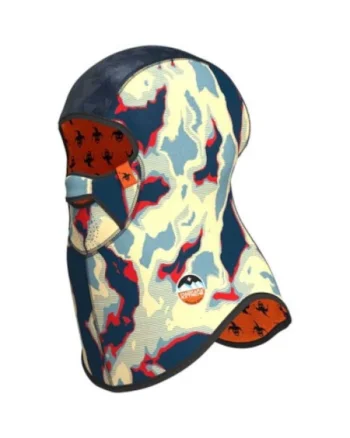Rider Balaclava, Albastru/Camuflaj