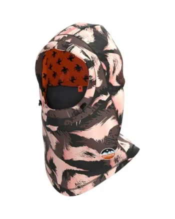 Arctic Balaclava Print, Maro/Roz
