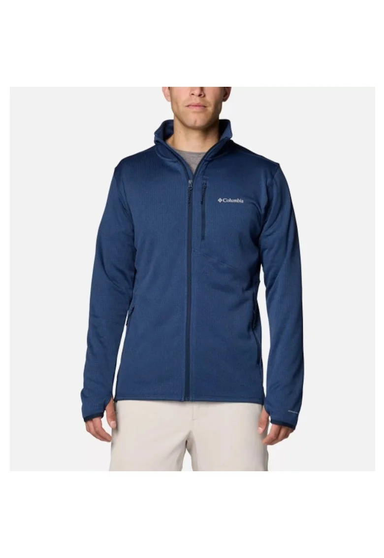 Pulover Polar  Park View Fleece Full Zip, Albastru, Barbati