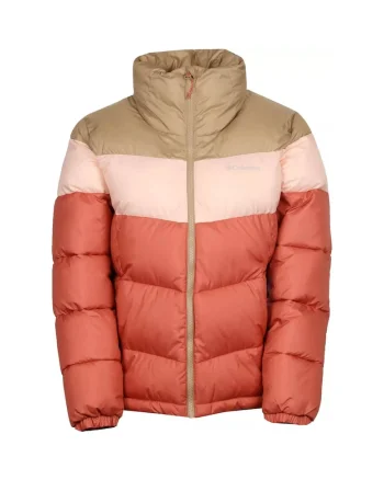 Geaca  Puffect Color Blocked Jacket, Rosu