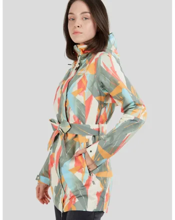 Jacheta cu model si gluga, Multicolor