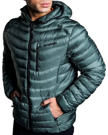 Geaca de strada pentru barbati,  RAURIS Down Jacket, Verde masliniu