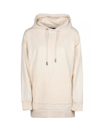 Hanorac  Ginger Hooded Sweatshirt, Alb
