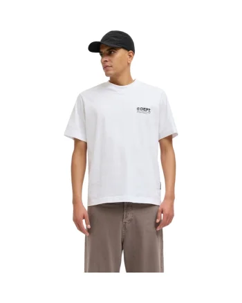 Tricou JACK &JONES Dynamic Dust 40562, Alb