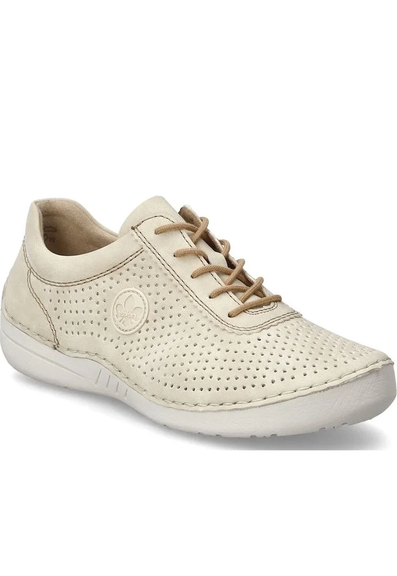 Pantofi sport dama,  Sintetic/Textil, Bej