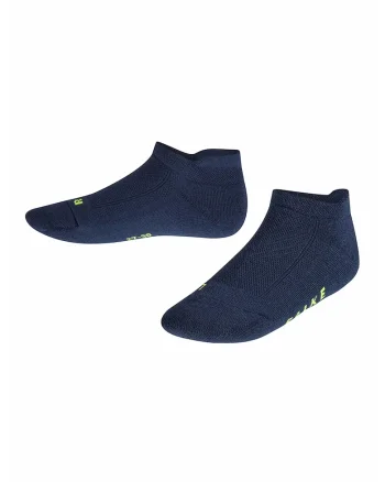 Sosete pana la glezna cu efect racoritor Cool Kick, Verde lime/Bleumarin