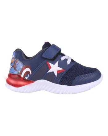 Pantofi sport cu luminite Capitan America model 2300004696