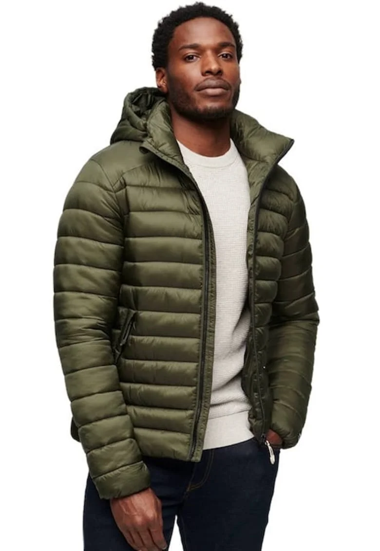 Geaca barbati Superdry Fuji Puffer M5011821A, Kaki
